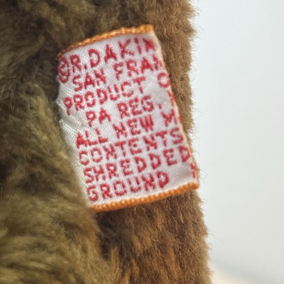 Vintage R. Dakin WALRUS Stuffed Animal 9" Plush Marine Animal - Picture 15 of 16